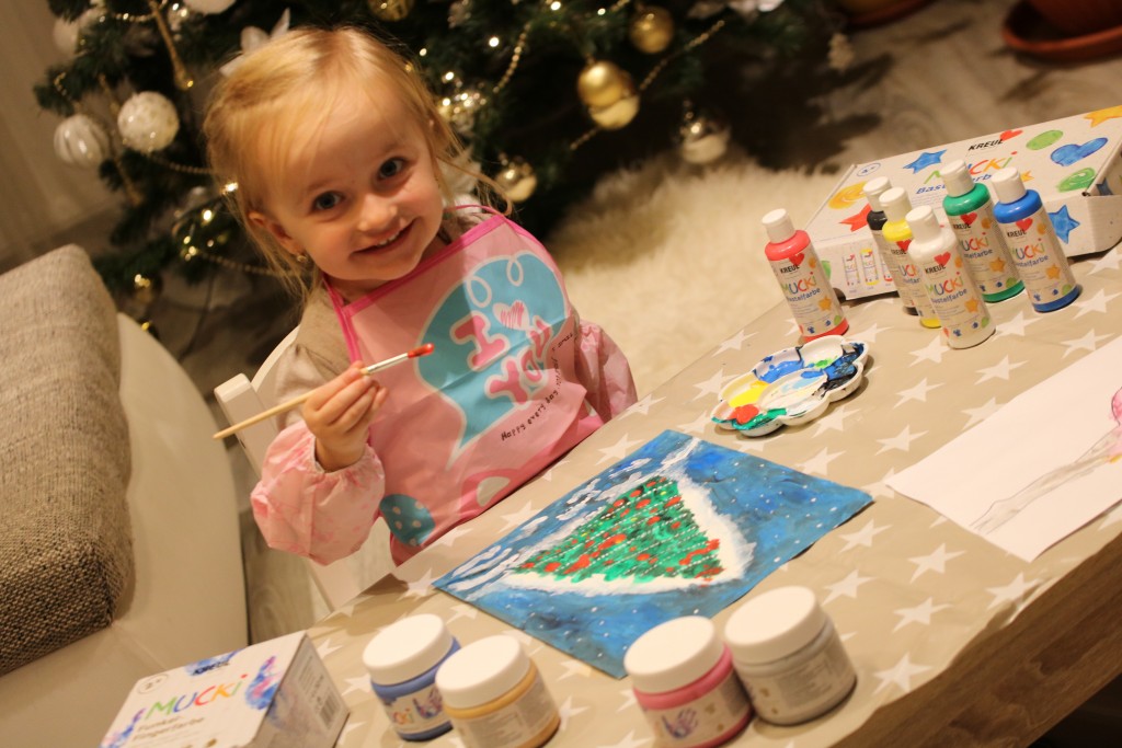 Maľovanie s deťmi & kreatívne Vianoce