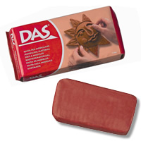 Modelovacia hmota DAS- TERRACOTA - 1kg (TERRACOTA)