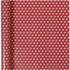 Baliaci papier | red white drum 70 cm x 4 m
