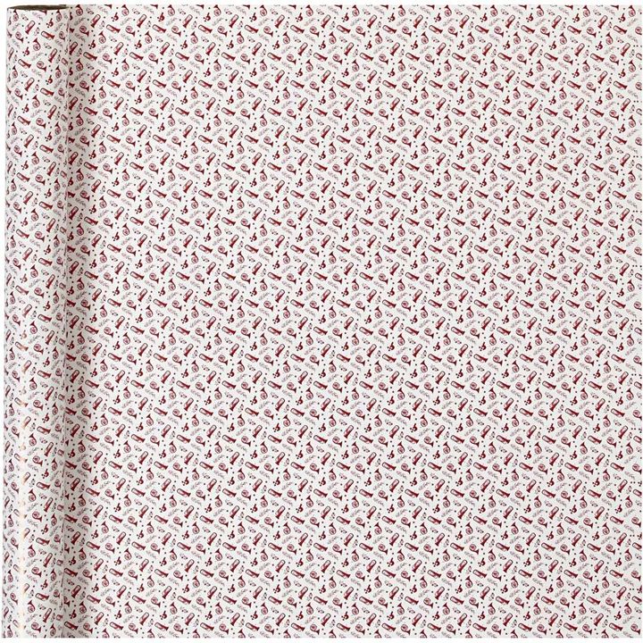 E-shop Baliaci papier | red white trumpe 70 cm x 4 m