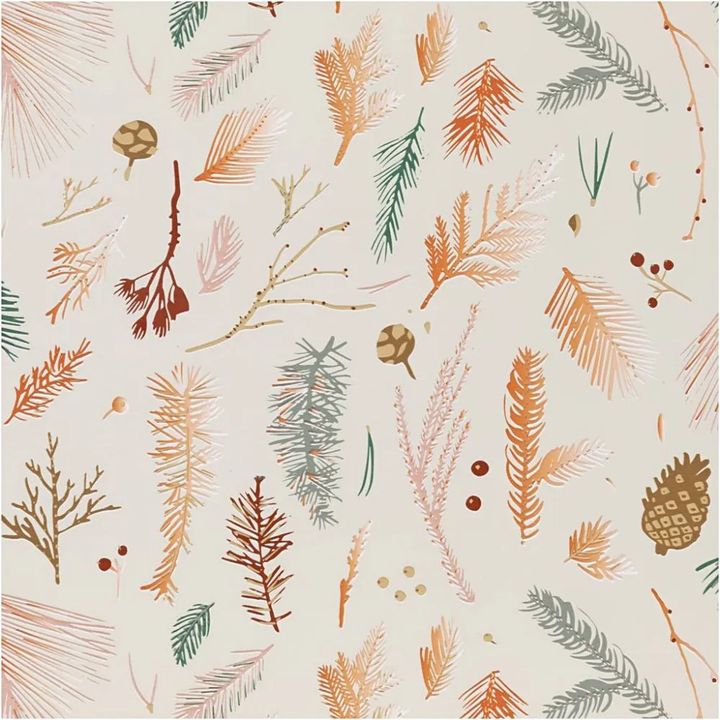 Baliaci papier | light grey mute colours 50 cm x 5 m