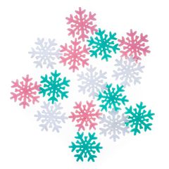 Vianočné nálepky z filcu | snehová vločka 15 ks