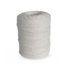 Bavlnená šnúrka na macramé 2 mm biela - DP Craft | rôzne veľkosti