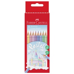 Pastelové farbičky Faber Castell 10 ks