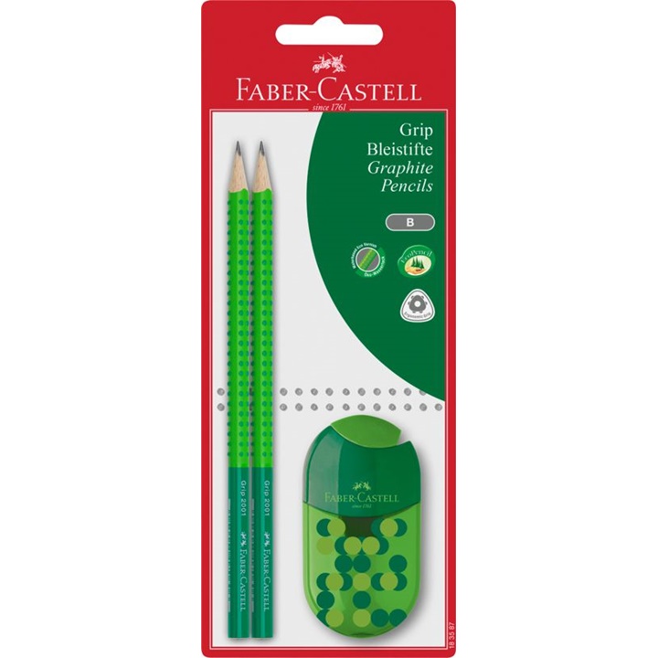 E-shop Faber-Castell set ceruziek Grip