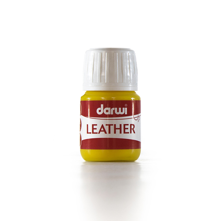 Leather Farby na kožu 30 ml / tmavo žltá