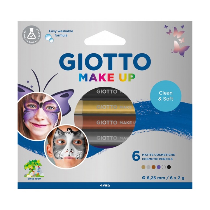 E-shop Farbičky na tvár GIOTTO Make Up Set - 6 ks