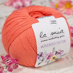 Mercerizovaná bavlna La Mia 50 g  | rôzne odtiene
