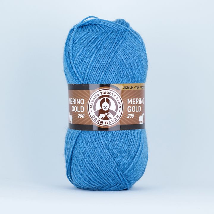 Pletacia priadza Madame Tricote Paris Merino Gold 200 - 100 g  | rôzne farby