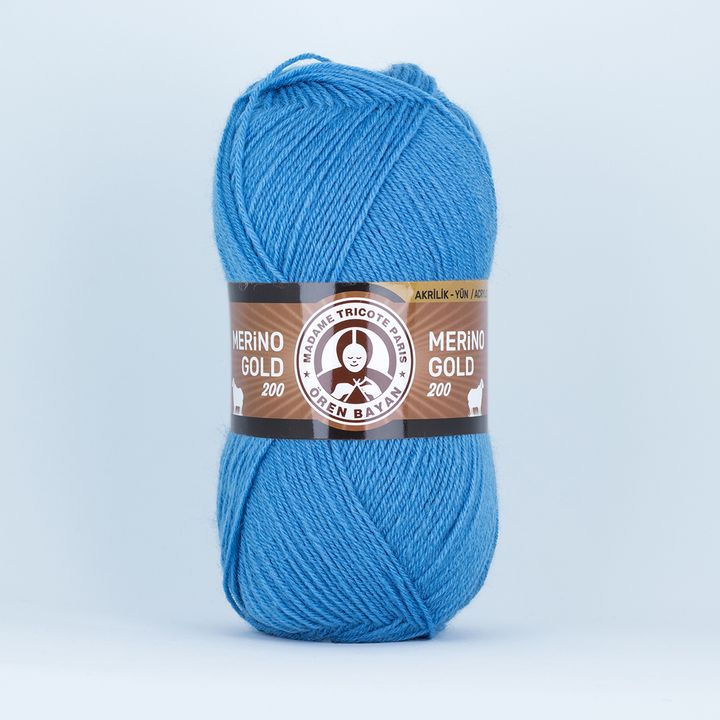 E-shop Pletacia priadza Madame Tricote Paris Merino Gold 200 - 100 g | rôzne farby