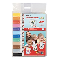 Sada fixiek na porcelán 12 ks