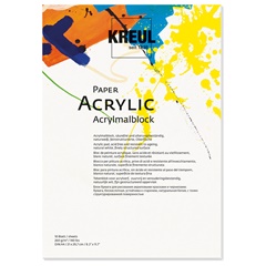Akrylový papier KREUL - 10 listov / rôzne rozmery