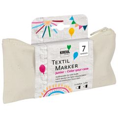 Fixky na textil Kreul - sada 7 ks s peračníkom