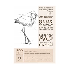 Skicovací blok 50[100] listový krémový | rôzne rozmery