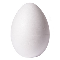 Polystyrénové vajíčko - rôzne veľkosti