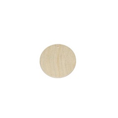 Drevený polotovar na výrobu bižutérie - kruh 4 cm