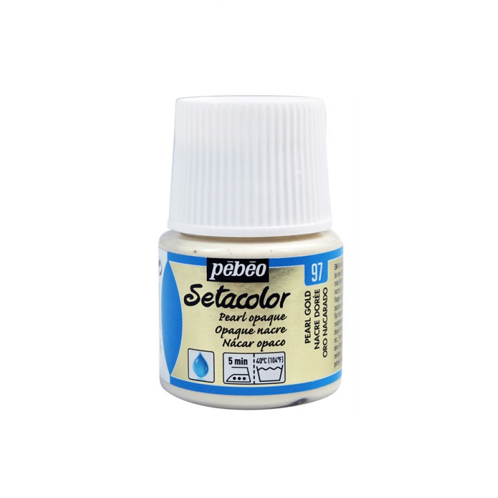 E-shop Farba na textil Pebeo Setacolor Opaque Pearl 45 ml