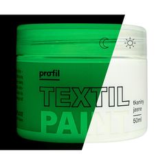 Farba na textil Profil žiariaca v tme na zeleno 50 ml