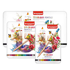 Farbičky bruynzeel Expression Series v plechovom obale / rôzne sady
