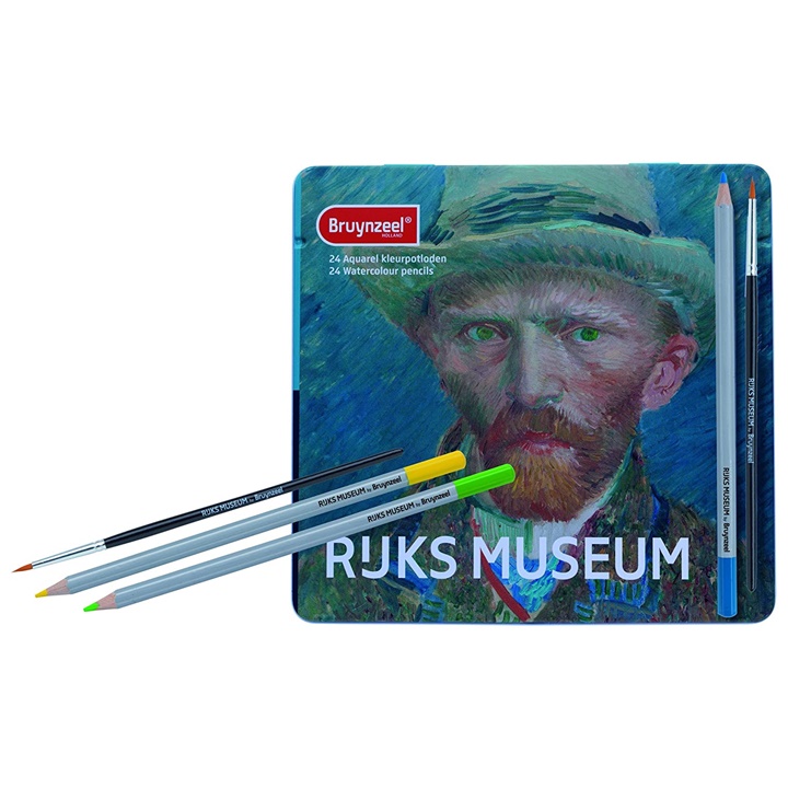 E-shop Akvarelové farebné ceruzky z limitovanej edície Van Gogh / 24 ks