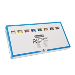 Sada akrylových farieb v tubách Schmincke AKADEMIE 8 x 20 ml