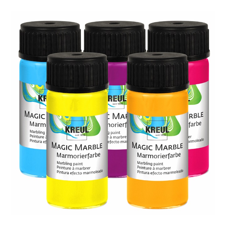 Farba na mramorovanie HOBBY Line Magic Marble Metallic 20 ml  - rôzne farby