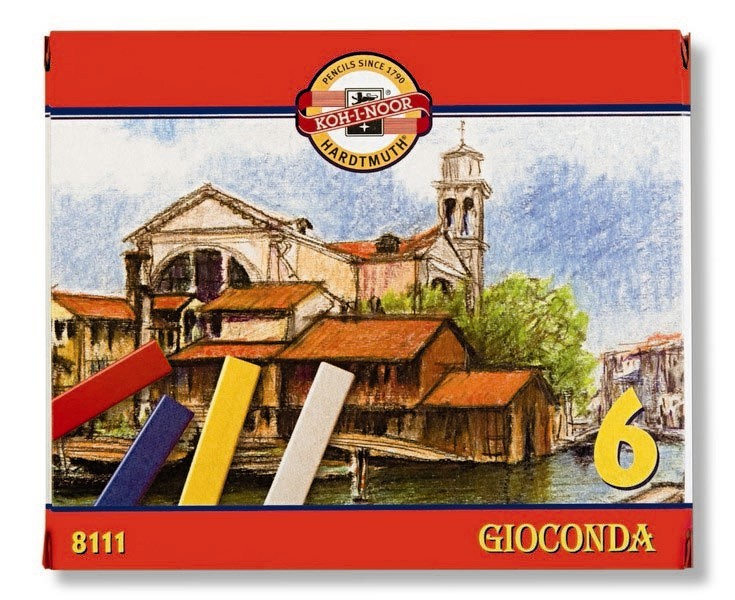 Olejové kriedy GIOCONDA / 6 dielny set