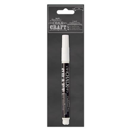 Kriedové pero Chalk Kraft - biela farba