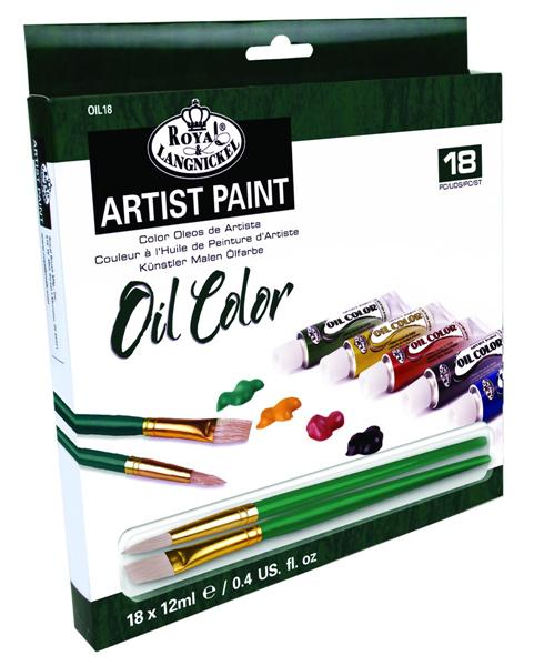 Olejové farby ARTIST Paint 18x12ml