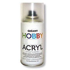 GHIANT záverečný lak v spreji - HOBBY- 150 ml - MATNÝ