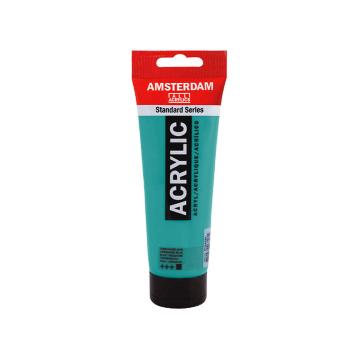 Akrylová farba Amsterdam  Standart Series 250 ml / 661 tyrkysová zelená 
