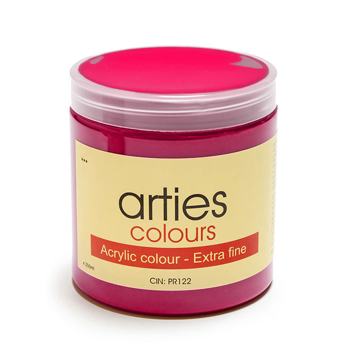 Akrylová farba Arties Colours 250 ml - Magenta