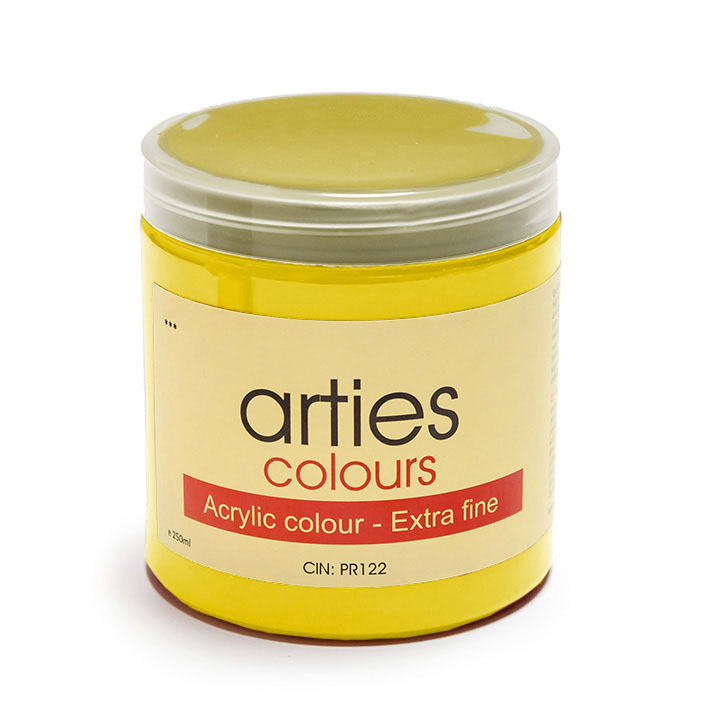 Akrylová farba Arties Colours 250 ml - Naples žltá svetlá - Hue