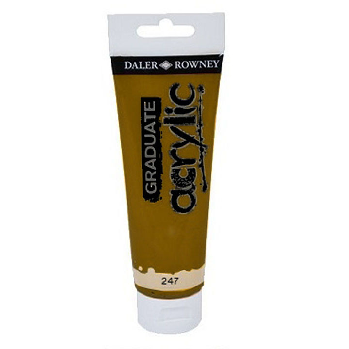 Akrylová farba Daler-Rowney GRADUATE 120 ml / 247 Raw umber
