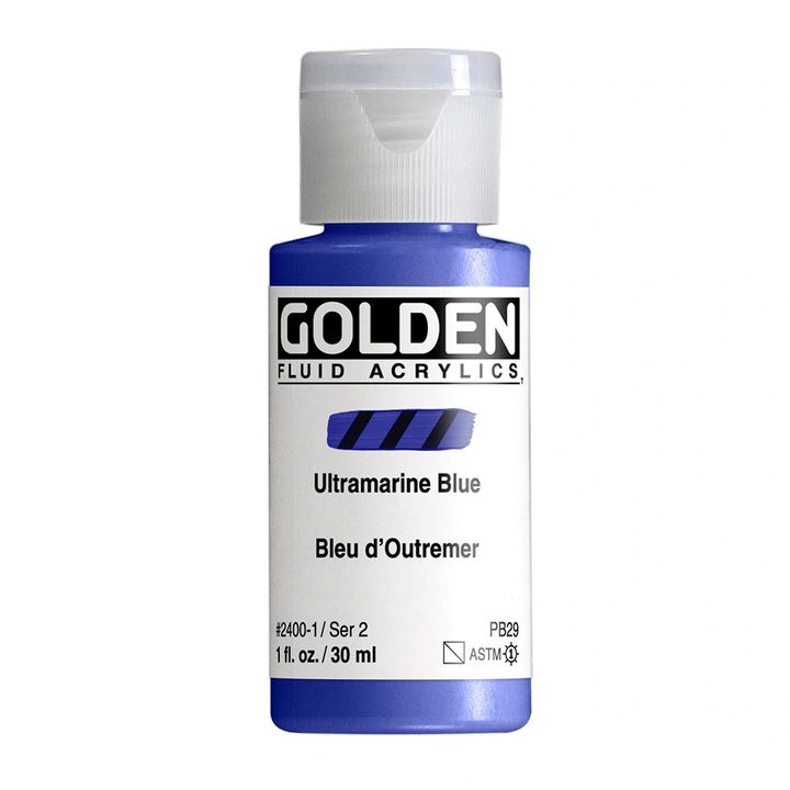 Akrylová farba GOLDEN Fluid 30 ml | rôzne farby