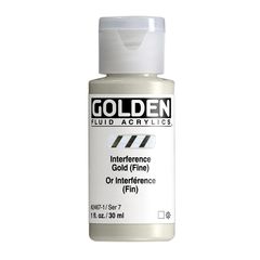Akrylová farba GOLDEN Fluid Interference 118 ml | rôzne farby