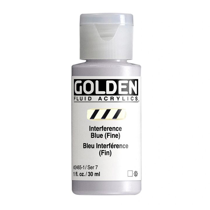 Akrylová farba GOLDEN Fluid Interference 30 ml | rôzne farby