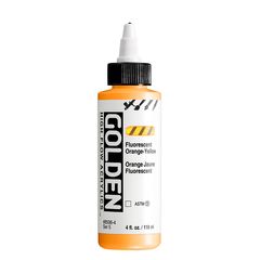 Akrylová farba GOLDEN High Flow Fluorescent 118 ml | rôzne odtiene