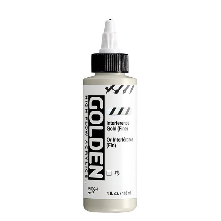 Akrylová farba GOLDEN High Flow Interference 118 ml | rôzne odtiene