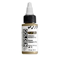Akrylová farba GOLDEN High Flow Iridescent 30 ml | rôzne odtiene