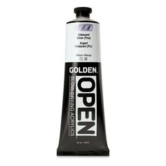 Akrylová farba GOLDEN OPEN Slow-Drying Iridescent 148 ml | rôzne odtiene