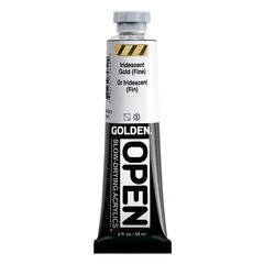 Akrylová farba GOLDEN OPEN Slow-Drying Iridescent 59 ml | rôzne odtiene