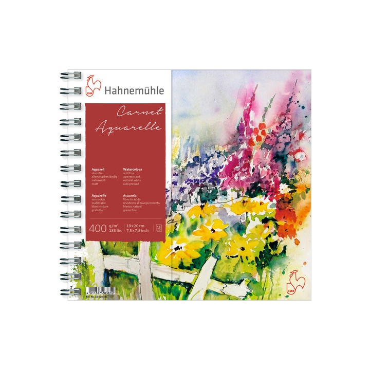 E-shop Akvarelový blok Hahnemühle Carnet de Voyage 19 x 20 cm