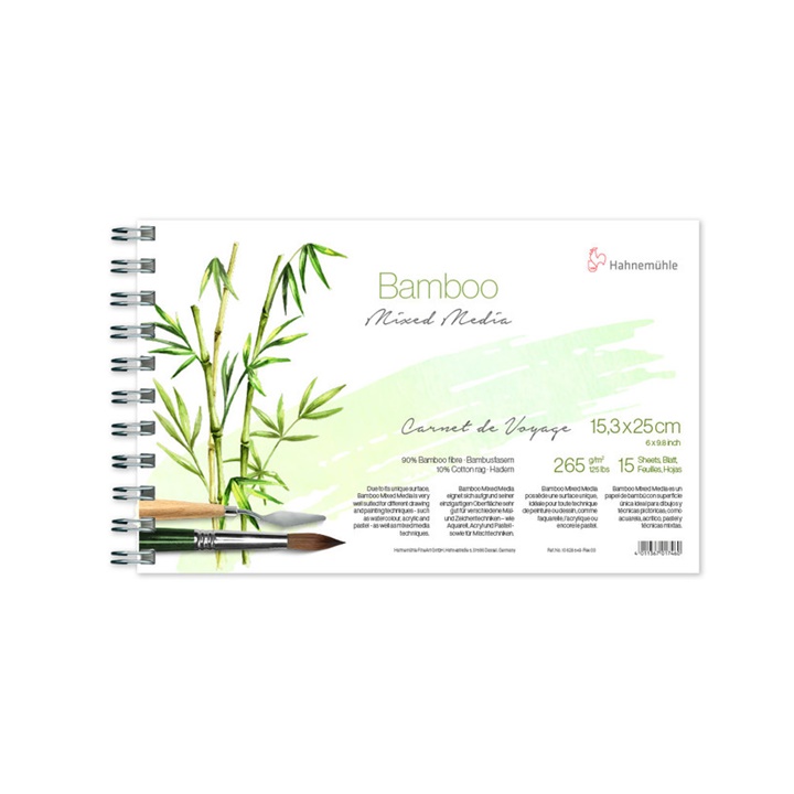 E-shop Bamboo Carnet de Voyage blok Hahnemühle Mixed Media