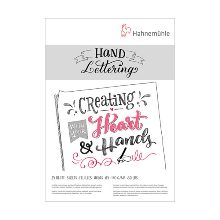 E-shop Blok papierov Hahnemühle na Hand lettering | different dimensions
