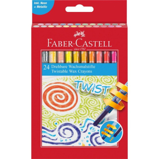 Faber Castell vysúvacie voskovky Twist / rôzne sety