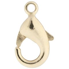 Karabínky na šperky, 10,1 mm, zlaté, 5 ks