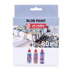 Kreatívna sada Art Creation Blob Paint mentolové 3 x 80 ml