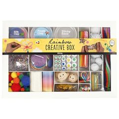 Kreatívna sada  Rainbow – mix materiálov