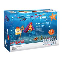 KREUL Sada farieb na sklo Magic Sea